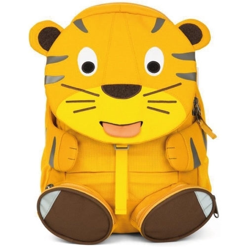 Táskák Gyerek Hátitáskák Affenzahn Theo Tiger Large Friend Backpack Citromsárga