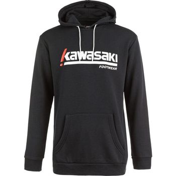 Ruhák Férfi Pulóverek Kawasaki Killa Unisex Hooded Sweatshirt K202153 1001 Black Fekete 