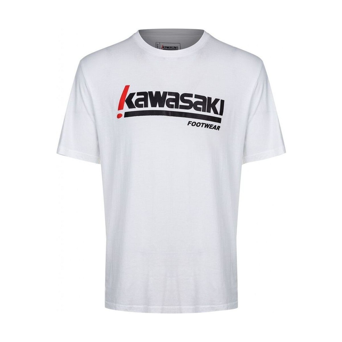 Ruhák Férfi Rövid ujjú pólók Kawasaki Kabunga Unisex S-S Tee K202152 1002 White Fehér