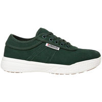 Cipők Férfi Divat edzőcipők Kawasaki Leap Suede Shoe K204414 1001S Black Solid Zöld