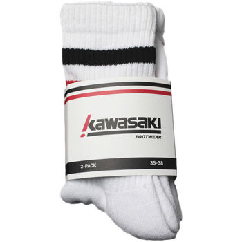 Fehérnemű Zoknik Kawasaki 2 Pack Socks K222068 1002 White Fehér