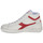 Cipők Női Magas szárú edzőcipők Diadora GAME L HIGH WAXED Fehér / Piros