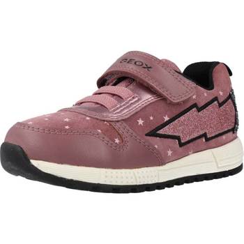 Cipők Lány Rövid szárú edzőcipők Geox B ALBEN GIRL A Rózsaszín