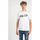 Ruhák Férfi Rövid ujjú pólók Les Hommes LKT200-703P | Round Neck T-Shirt Fehér