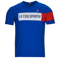 Ruhák Férfi Rövid ujjú pólók Le Coq Sportif TRI Tee SS N°1 M Kék