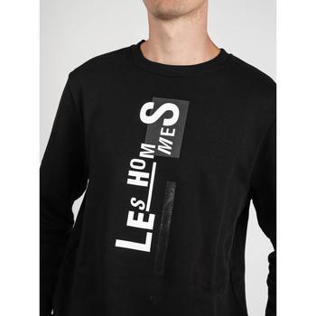 Les Hommes LLH403-758P | Sweater Fekete 