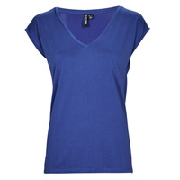 Ruhák Női Trikók / Ujjatlan pólók Pieces PCKAMALA TEE Kék