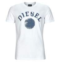 Ruhák Férfi Rövid ujjú pólók Diesel T-DIEGOR-K56 Fehér / Kék