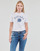 Ruhák Női Rövid ujjú pólók Diesel T-REG-G7 Fehér / Kék