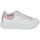 Cipők Női Rövid szárú edzőcipők Guess VIBO Fehér / Rózsaszín