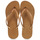 Cipők Női Lábujjközös papucsok Havaianas SLIM FLATFORM SPARKLE Arany