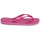Cipők Női Lábujjközös papucsok Havaianas BRASIL LOGO Rózsaszín