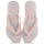 Cipők Női Lábujjközös papucsok Havaianas SLIM ANIMALS GLITTER Rózsaszín