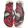 Cipők Férfi Lábujjközös papucsok Havaianas TOP MARVEL LOGOMANIA Fekete  / Piros