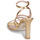 Cipők Női Szandálok / Saruk Bronx ALADIN-SANDAL Arany