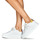 Cipők Női Rövid szárú edzőcipők Karl Lagerfeld KAPRI Maison Lentikular Lo Fehér / Sokszínű