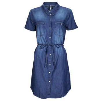 Ruhák Női Rövid ruhák JDY JDYBELLA S/S SHIRT DRESS Kék