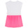 Ruhák Lány Rövid ruhák Billieblush U12799-10P Fehér / Rózsaszín