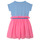Ruhák Lány Rövid ruhák Billieblush U12811-798 Kék / Rózsaszín