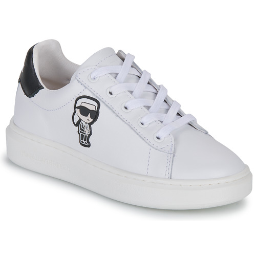 Cipők Lány Rövid szárú edzőcipők Karl Lagerfeld Z29059-10B-J Fehér
