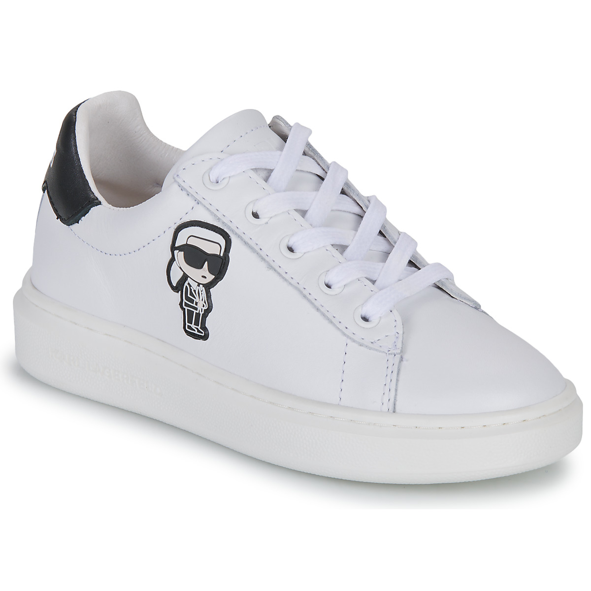 Cipők Lány Rövid szárú edzőcipők Karl Lagerfeld Z29059-10B-C Fehér