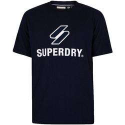 Ruhák Férfi Rövid ujjú pólók Superdry  Kék