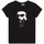 Ruhák Lány Rövid ujjú pólók Karl Lagerfeld Z15418-09B-C Fekete 
