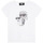 Ruhák Lány Rövid ujjú pólók Karl Lagerfeld Z15420-10P-B Fehér