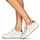 Cipők Női Rövid szárú edzőcipők Clarks UN RIO ZIP Fehér