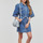 Táskák Női Válltáskák Calvin Klein Jeans RE-LOCK CAMERA BAG W/FLAP PBL Kék / Égkék
