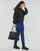 Ruhák Női Pulóverek Calvin Klein Jeans MICRO MONOLOGO HOODIE Fekete 