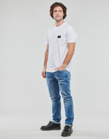 Calvin Klein Jeans SHRUNKEN BADGE TEE Fehér