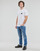 Ruhák Férfi Rövid ujjú pólók Calvin Klein Jeans SHRUNKEN BADGE TEE Fehér