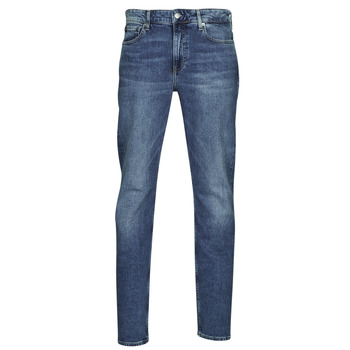 Ruhák Férfi Egyenes szárú farmerek Calvin Klein Jeans SLIM TAPER Kék