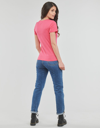 Calvin Klein Jeans 2-PACK MONOGRAM SLIM TEE X2 Fehér / Rózsaszín