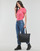 Ruhák Női Rövid ujjú pólók Calvin Klein Jeans 2-PACK MONOGRAM SLIM TEE X2 Fehér / Rózsaszín