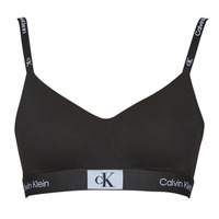 Fehérnemű Női Sport melltartók Calvin Klein Jeans LGHT LINED BRALETTE Fekete 