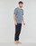 Ruhák Férfi Rövid ujjú pólók Calvin Klein Jeans S/S CREW NECK Kék