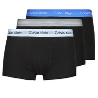 Fehérnemű Férfi Boxerek Calvin Klein Jeans LOW RISE TRUNK 3PK X3 Fekete  / Fekete  / Fekete 