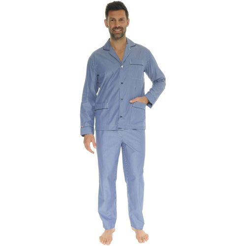 Ruhák Férfi Pizsamák / Hálóingek Le Pyjama Français VILLEREST Kék