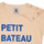 Ruhák Gyerek Rövid ujjú pólók Petit Bateau FAON Bézs / Kék