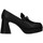 Cipők Női Mokkaszínek Luciano Barachini ML252 Fekete 