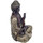 Otthon Szobrok / figurák Signes Grimalt Buddha Figura Meditáló Fekete 