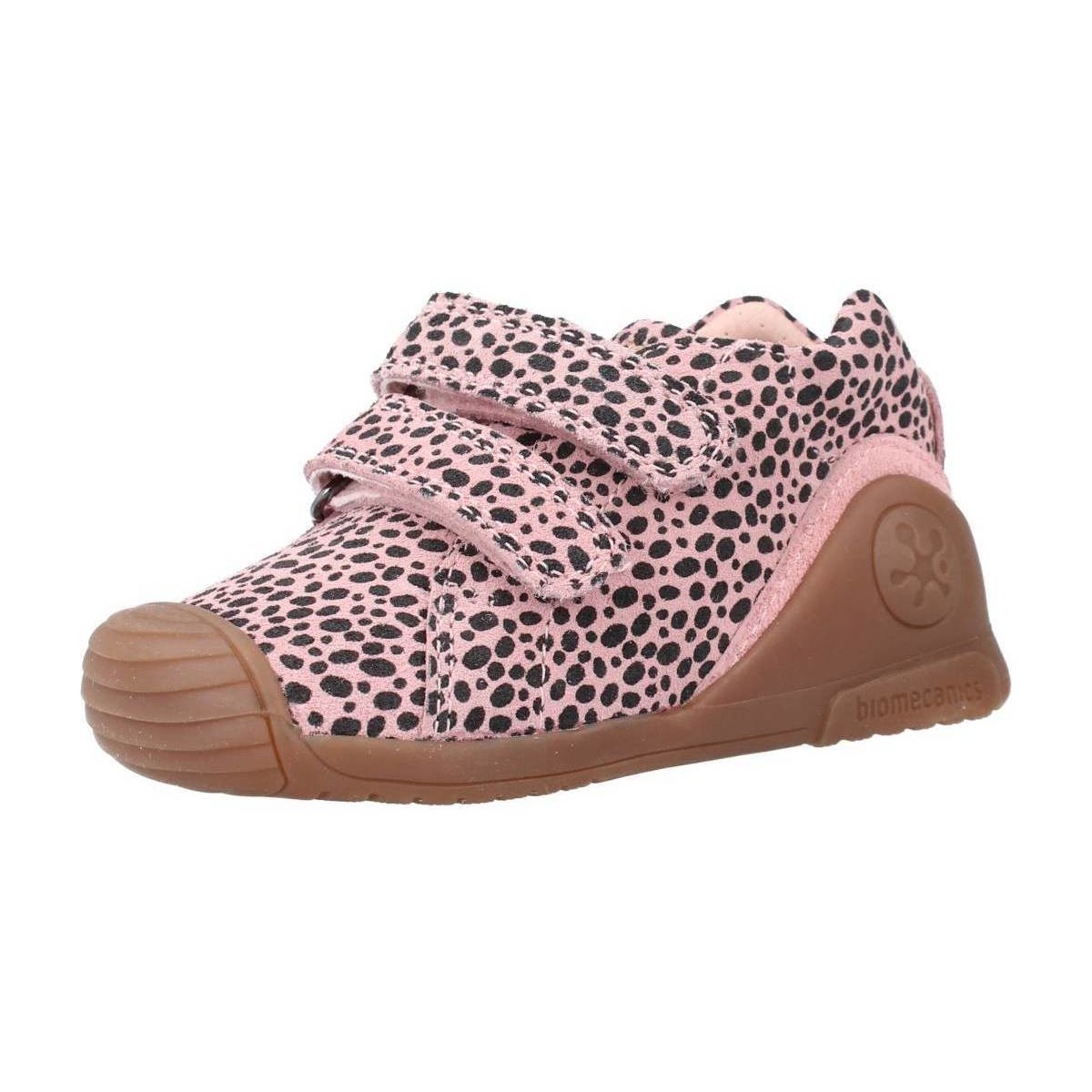 Cipők Lány Oxford cipők & Bokacipők Biomecanics 221107B Rózsaszín