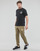 Ruhák Férfi Rövid ujjú pólók New Balance Essentials Logo T-Shirt Fekete 