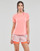 Ruhák Női Rövid ujjú pólók New Balance Printed Impact Run Short Sleeve Rózsaszín