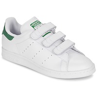 Cipők Rövid szárú edzőcipők adidas Originals STAN SMITH CF Fehér / Zöld