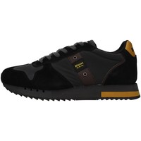 Cipők Férfi Rövid szárú edzőcipők Blauer F2QUEENS01/WAX Fekete 