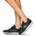 Cipők Női Rövid szárú edzőcipők Calvin Klein Jeans RUNNER SOCK LACEUP NY-LTH W Fekete  / Fehér