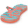 Cipők Női Lábujjközös papucsok Superdry VINTAGE VEGAN FLIP FLOP Kék / Rózsaszín